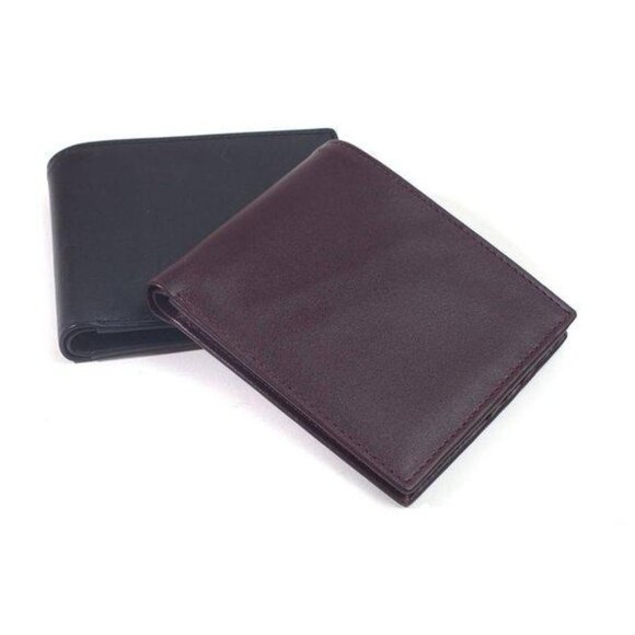 Men’s Laredo 12 Card Holder Top Grade Leather Bifold Wallet - Picture 1 of 4